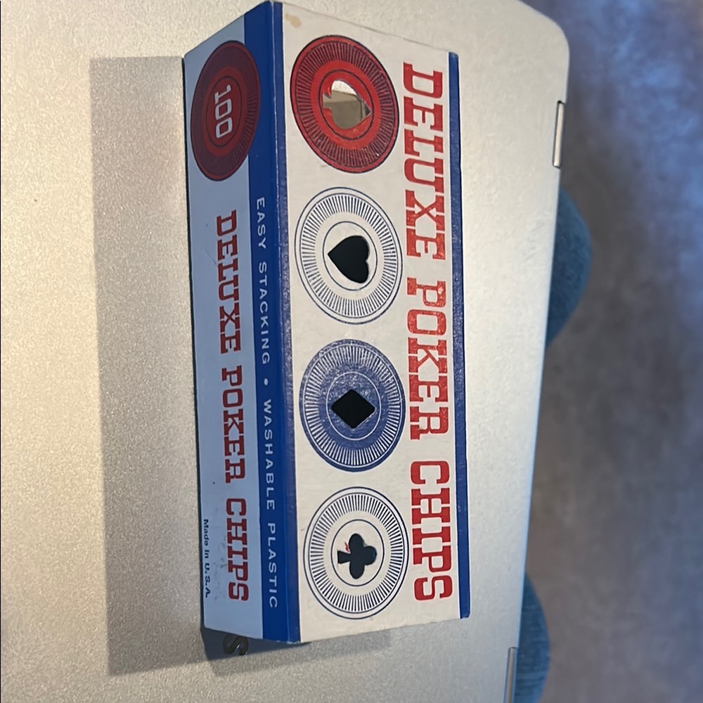 Two Boxes of Deluxe Poker Chips Set